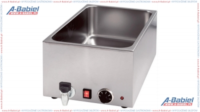 Bemar grzewczy z kranem do pojemników GN 1/1 i H 200 mm, 741205 - 74116144