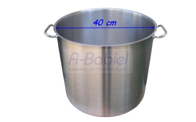 Garnek 50L - średnica 40cm, wysokość 40cm - WYSOKI
